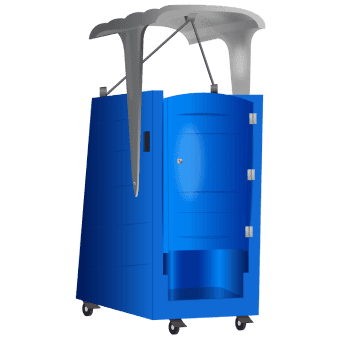 High Rise Portable Toilet